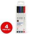 Educational Colours Thin Whiteboard Markers 4pk 1