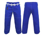 Dragon Fight Wear Competition BJJ Pants Blue
