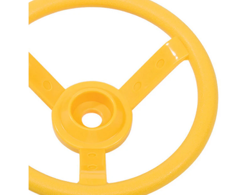 Cars Steering Wheel : Yellow