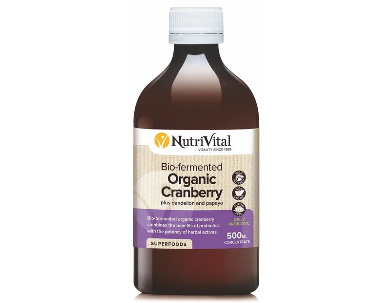 NutriVital Cranberry Liquid 500ml