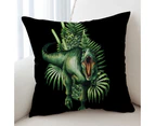 Green Scary Dinosaur Cushion