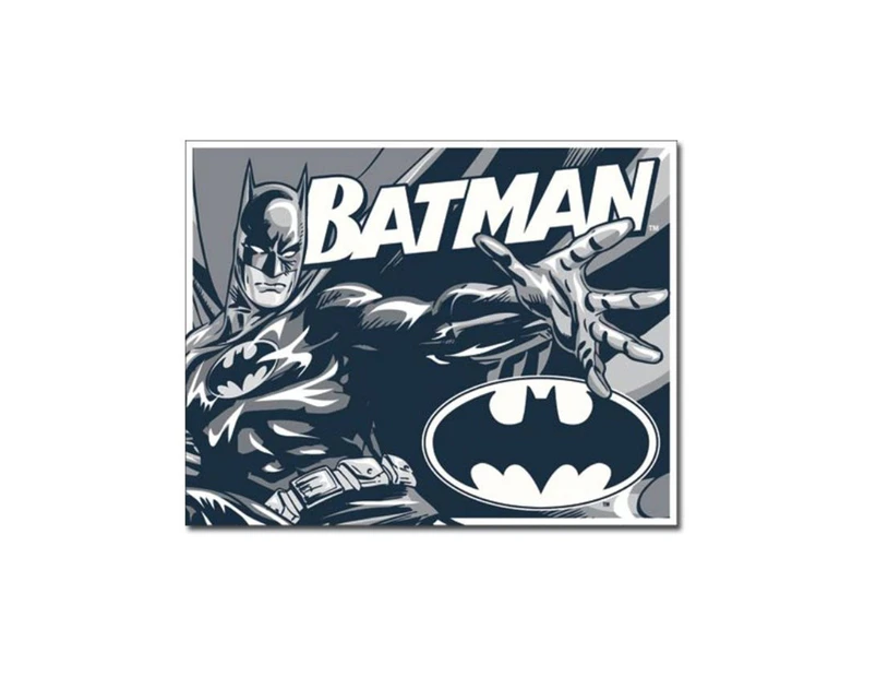 Tin Sign - Batman Duotone