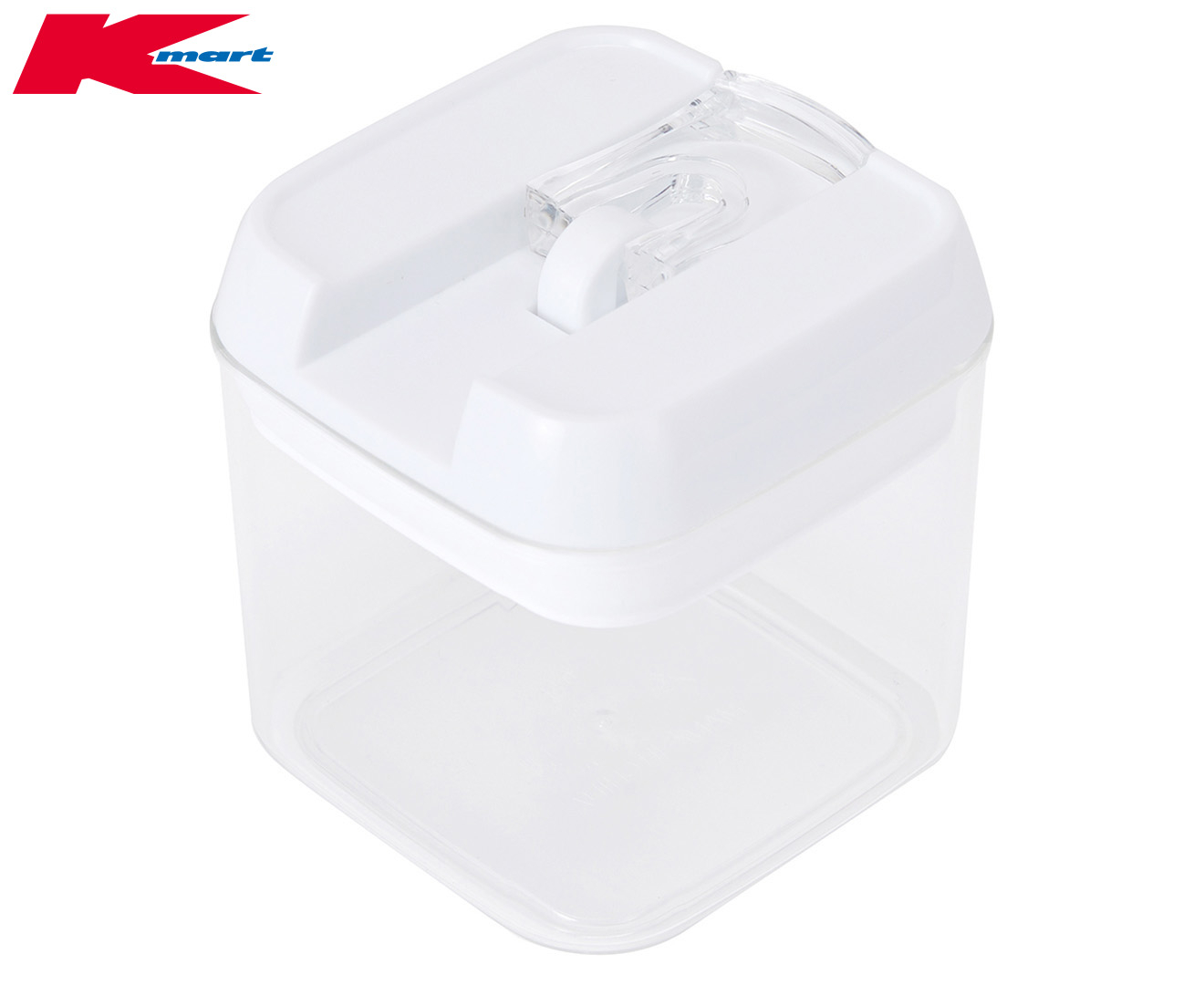 Anko by Kmart 500mL Flip-Lock Food Container - Clear/White | Catch.com.au