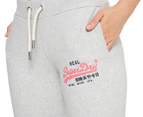 Superdry Women's VL Duo Joggers - Light Grey Marle