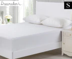 Dreamaker Cotton Terry Towelling Waterproof Long Single Bed Mattress Protector
