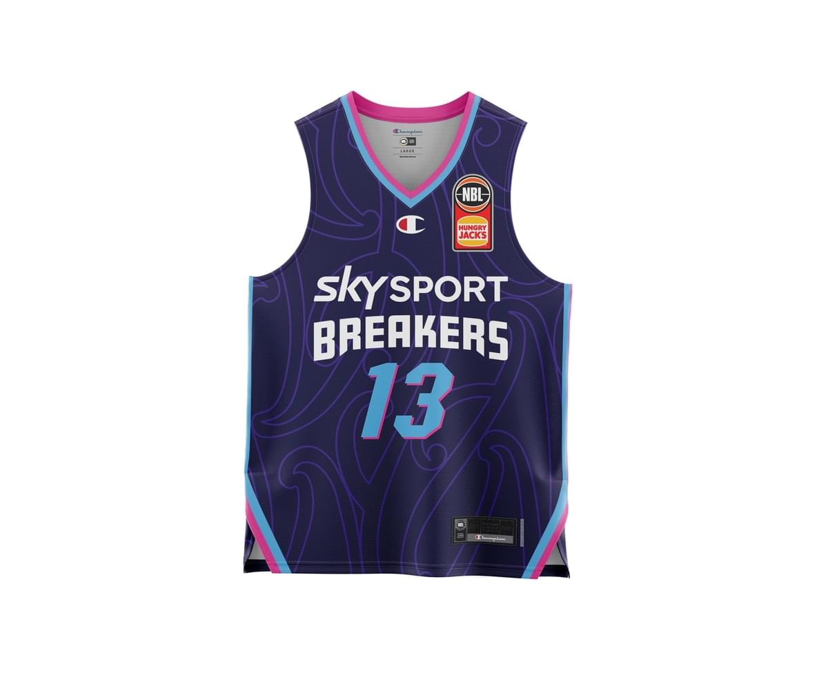 NBL Basketball New Zealand Breakers 20/21 Authentic Home Shorts 
