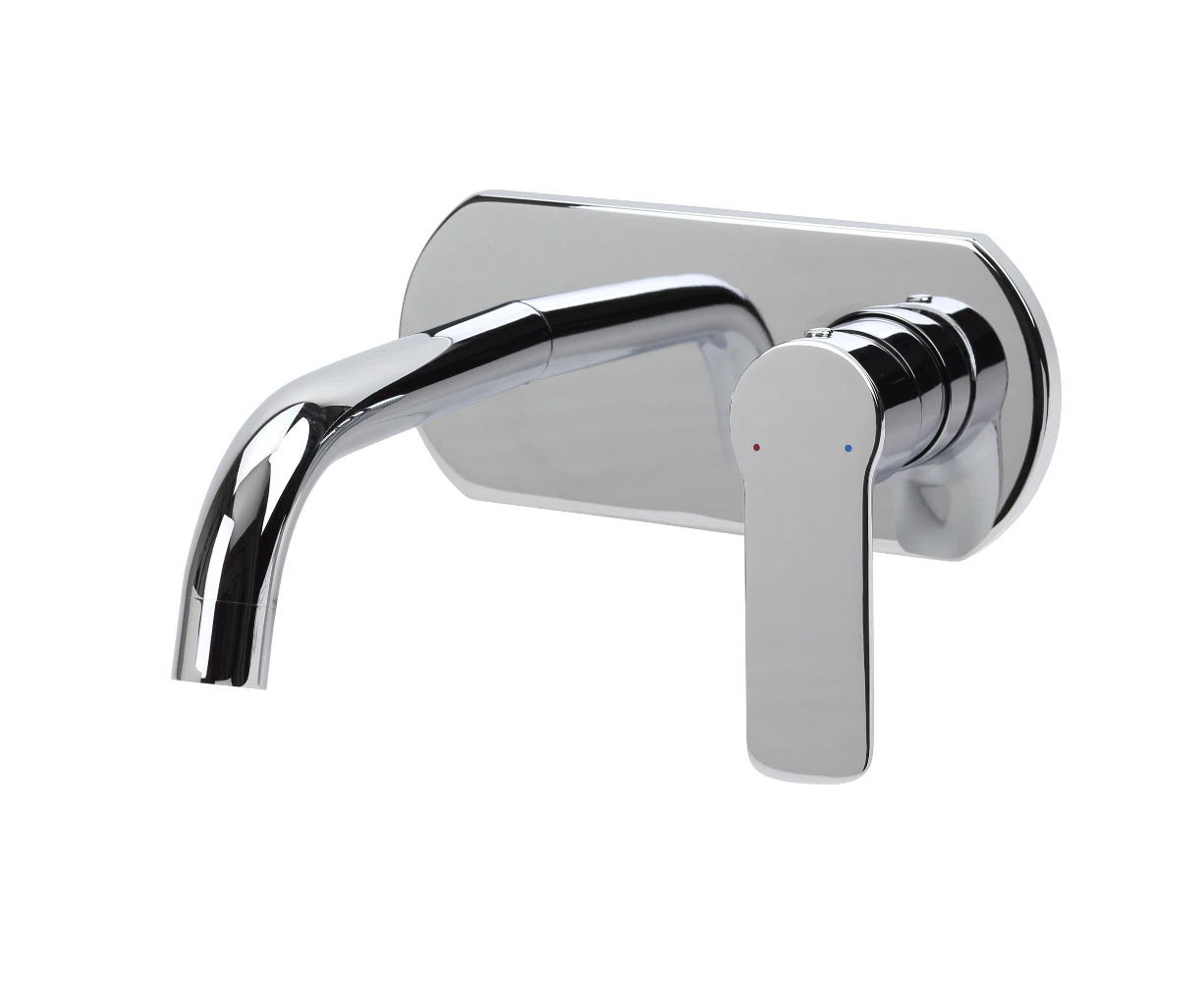 AQUA VERA Fleur Wall Mounted Single Lever Mixer Tap and Spout