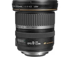 Canon EF-S 10-22mm f/3.5 - 4.5 USM Camera Lens
