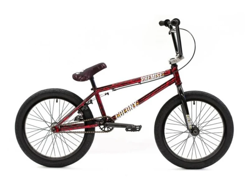 Colony Premise 20.8" BMX Bike - Bloody Black