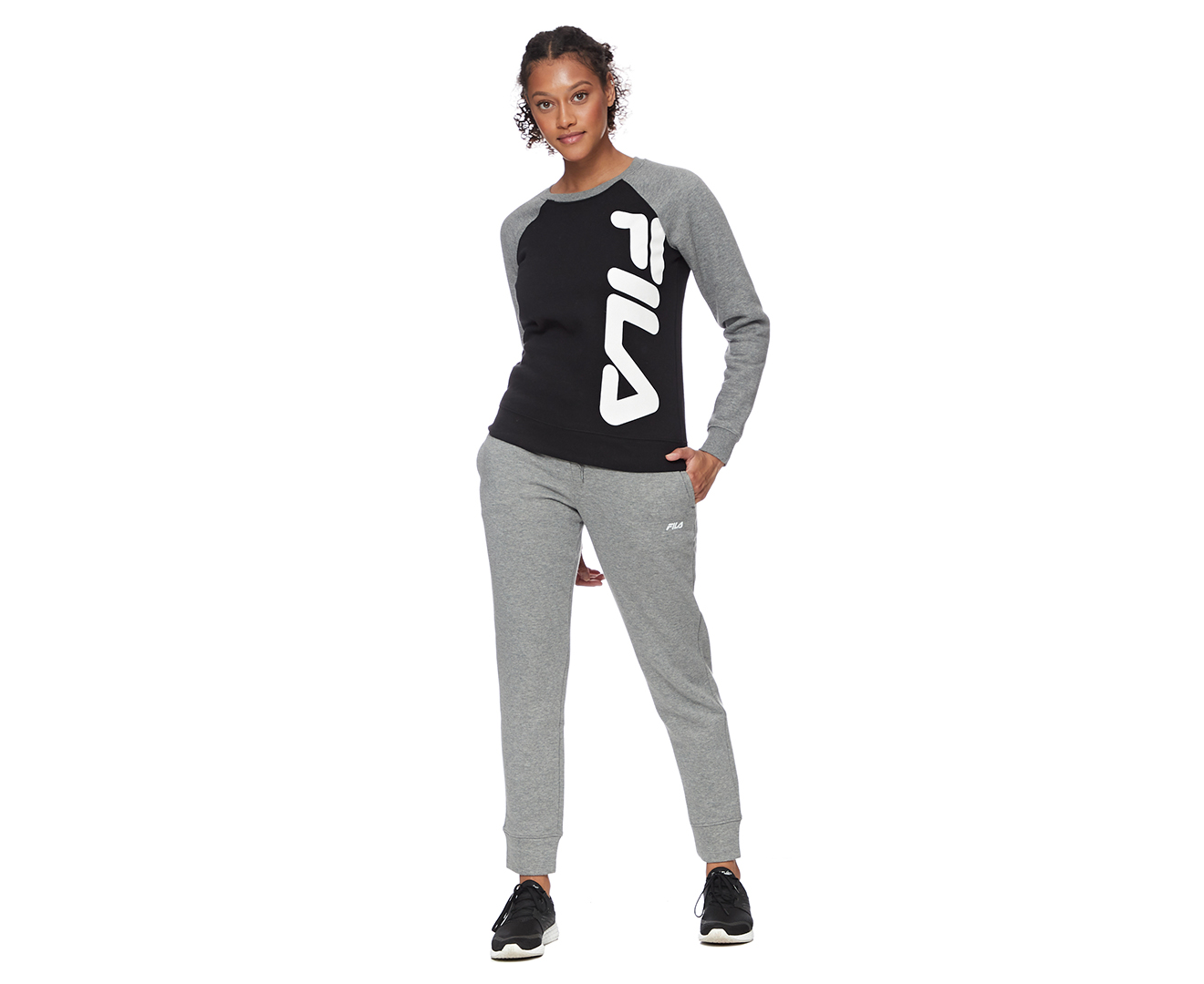 Fila tracksuit womens grey online