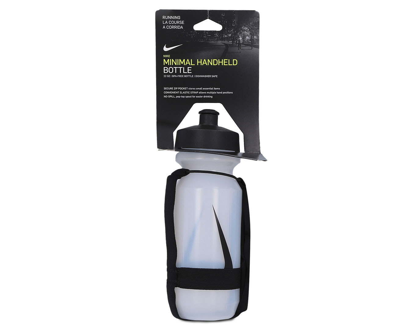 Nike handheld hotsell water bottle