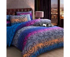 MANDALA OCEAN Design Soft Quilt Doona Duvet Cover Set