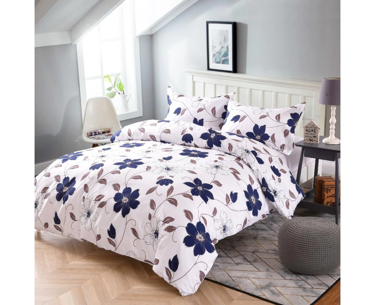 Brunnera Design Soft Quilt Doona Duvet Cover Set