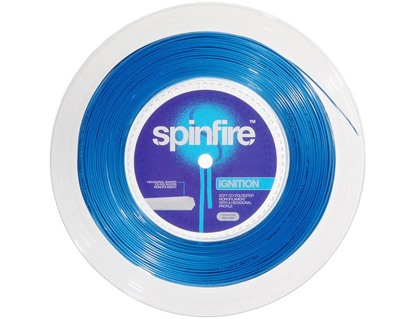 Spinfire Ignition Cyan 1.23mm Tennis String Reel
