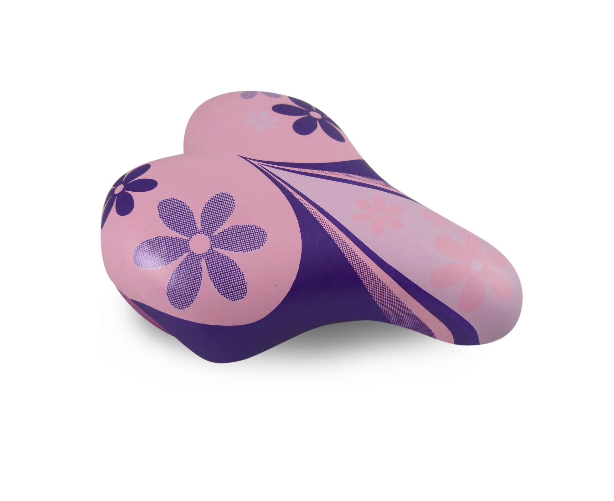 Saddle Junior with Clamp - 2 colours - Pink/Purple