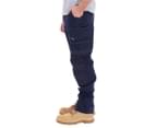 Tradie Men's Flex Contrast Cargo Pants - Navy 3