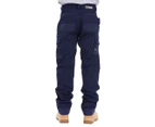 Tradie Men's Flex Contrast Cargo Pants - Navy