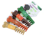 2 x Paws & Claws 18.5cm Boobone Toothbrush Peanut Butter