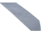 Van Heusen Men's Polyester Geo Print Slimline Tie - Sky Blue