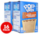 2 x 8pk Kellogg's Pop-Tarts Frosted Brown Sugar Cinnamon