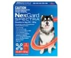 3pk NexGard Spectra Tick, Flea & Heartworm Treatment Chews For Extra Large Dogs 30.1-60kg 2