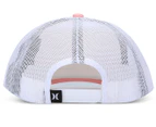 Hurley Corp Trucker Hat - Pink Tint/White