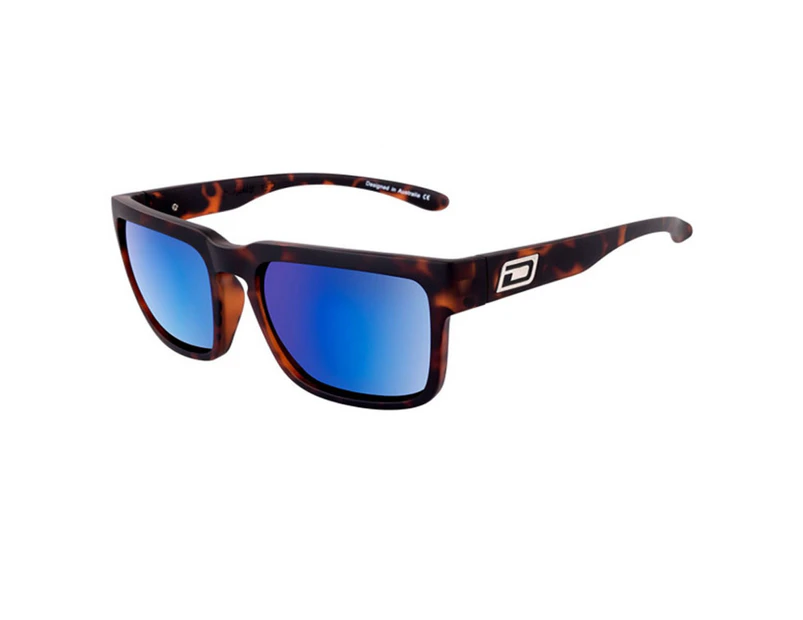 Dirty Dog Spectal Dark Satin Tortoise/Blue Fusion Polarised Sunglasses 53558