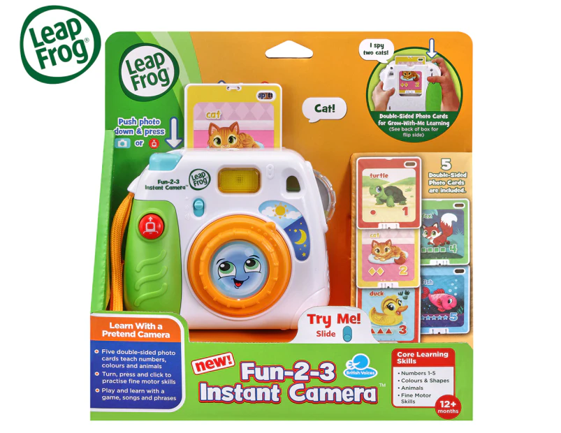 LeapFrog Fun-2-3 Instant Camera Toy