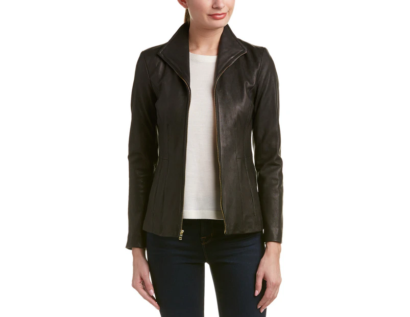 Cole Haan Women's  Leather Jacket