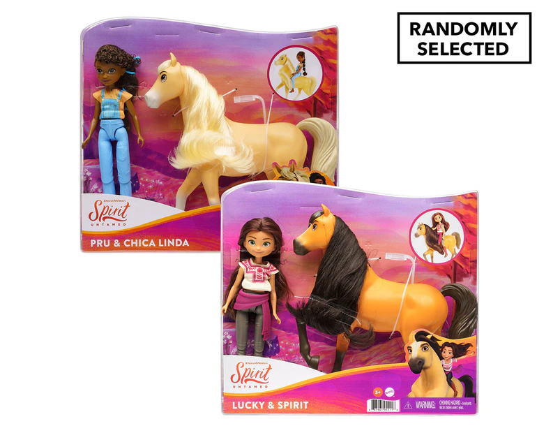 Spirit Untamed Doll & Horse Toy Set - Randomly Selected