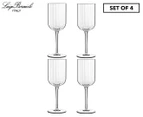 Set of 4 Luigi Bormioli 280mL Bach White Wine Glasses