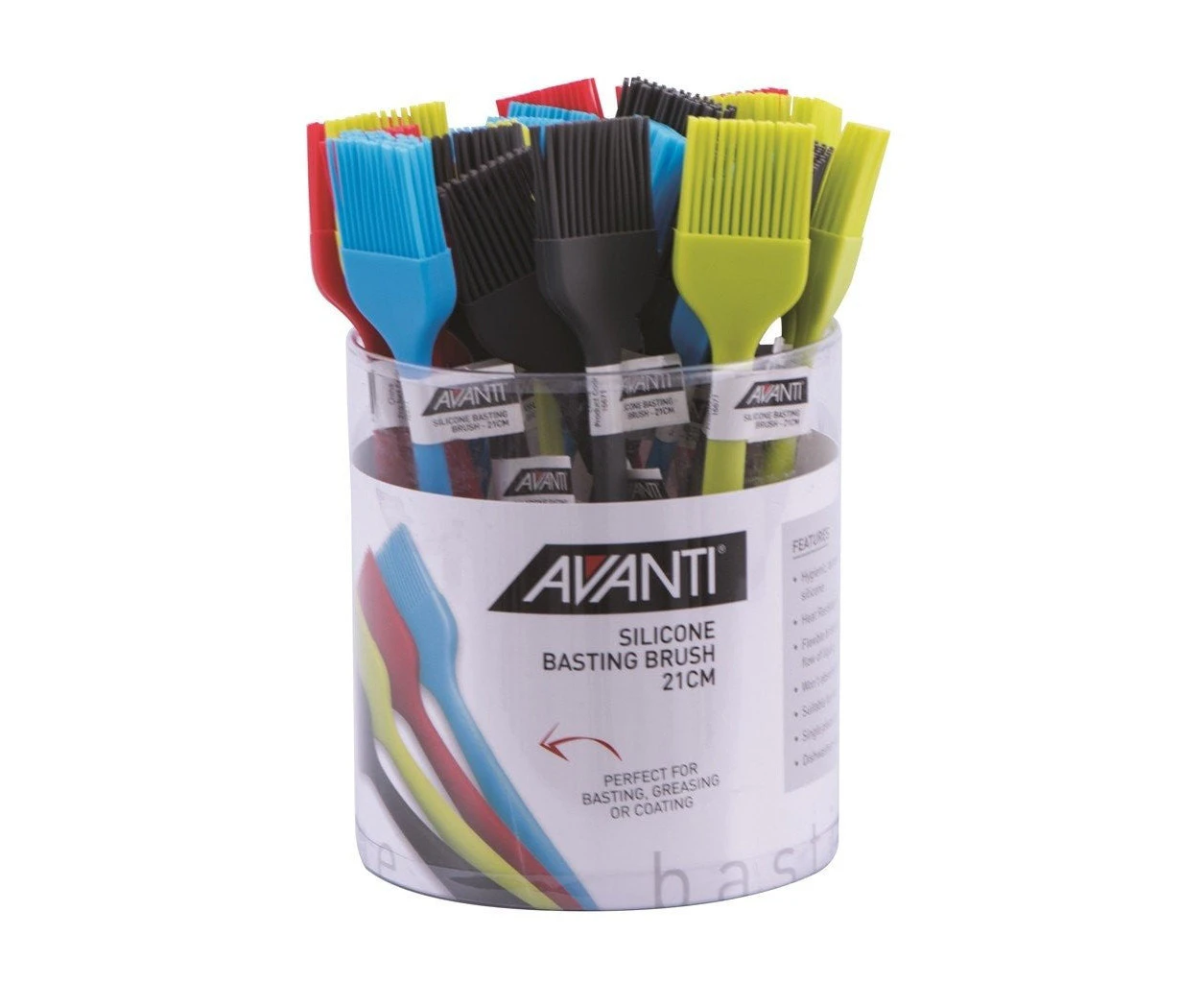 Avanti Basting Brush 21cm Cdu24