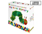 Very Hungry Caterpillar My First Library 4-Book Set by Eric Carle