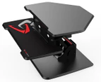 Eureka 28-inch Ergonomic Height Adjustable Sit Stand Office Desk - Black