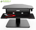 Eureka 28-inch Ergonomic Height Adjustable Sit Stand Office Desk - Black