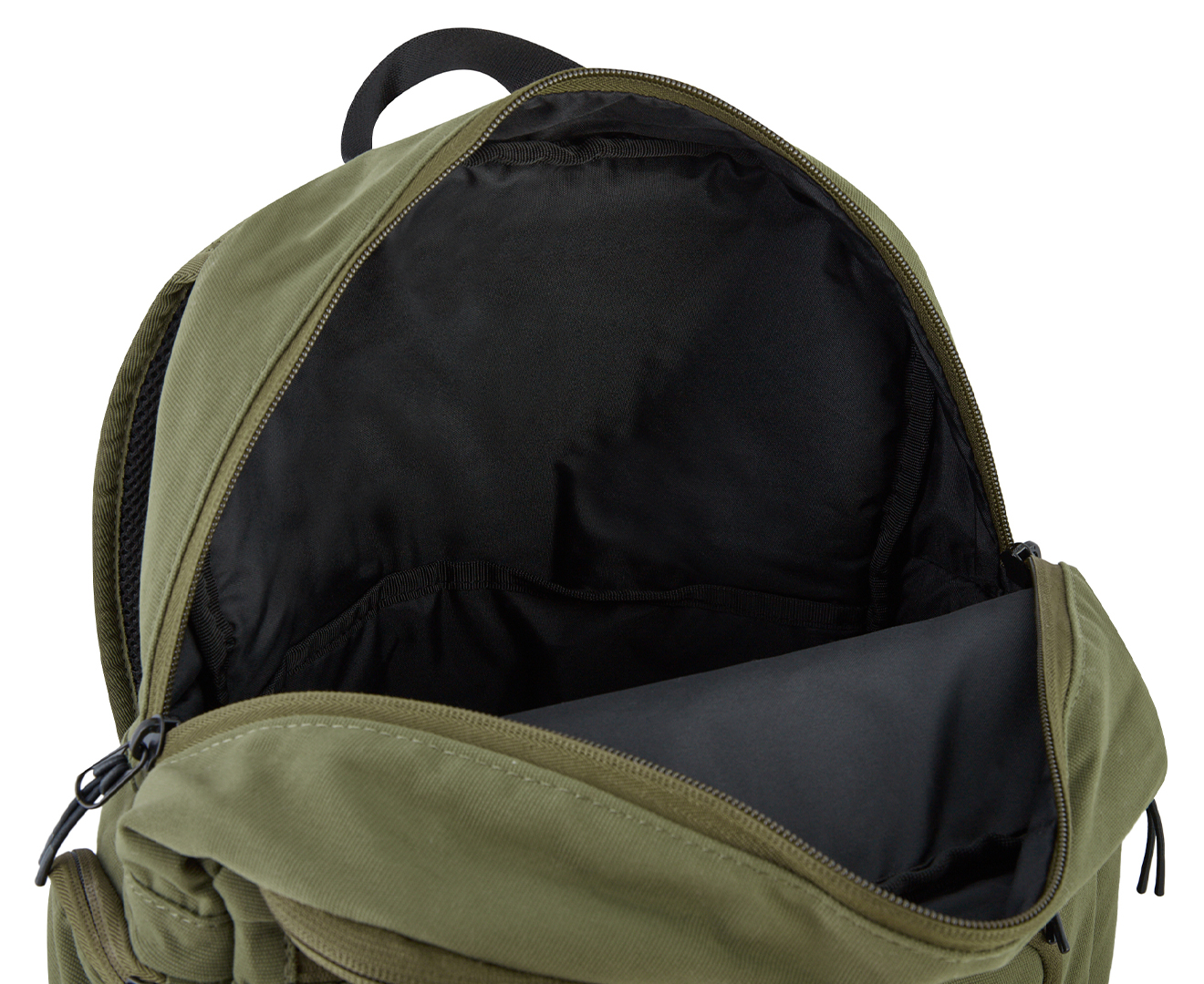 Hurley 22L Collide Backpack Bag - Olive Canvas | Catch.com.au