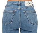 Calvin Klein Jeans Women's CKJ 020 High Rise Slim Jeans - Mid Stone
