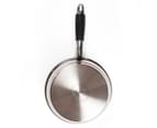 Salter 20cm Black Handle Non-Stick Stainless Steel Frypan 3