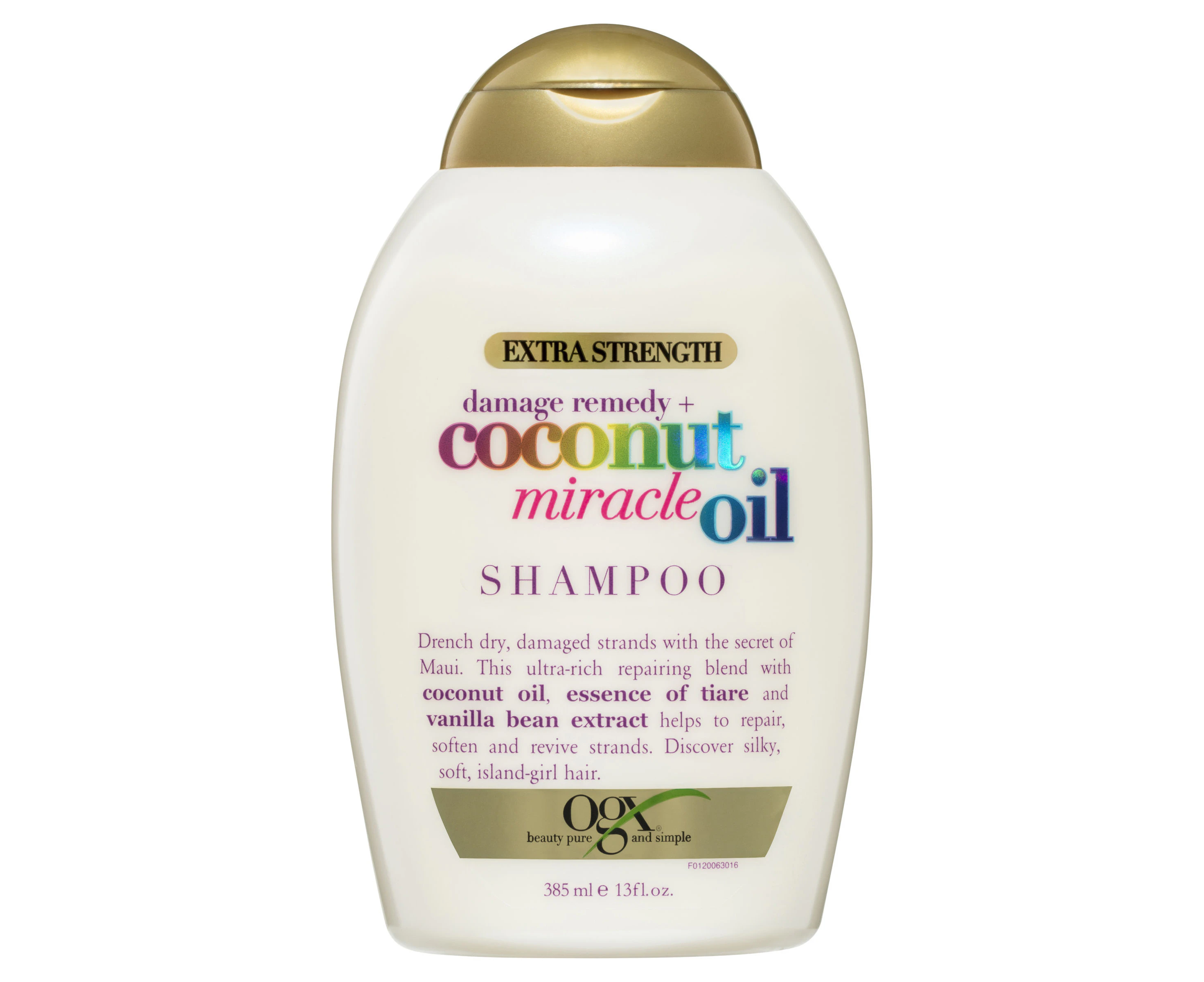 OGX Extra Strength Coconut Miracle Oil Shampoo 385ml