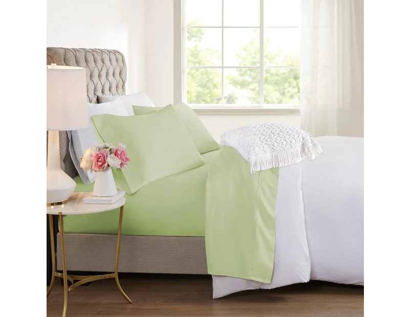 Pistachio Color Original 2000TC Cooling Bamboo Sheet Set