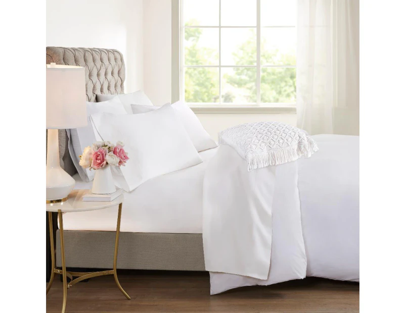 White Color Original 2000TC Cooling Bamboo Sheet Set