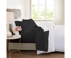 Black Color Original 2000TC Cooling Bamboo Sheet Set