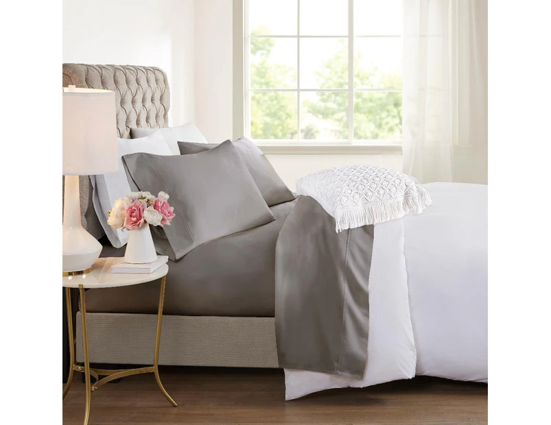 Grey Color Original 2000TC Cooling Bamboo Sheet Set