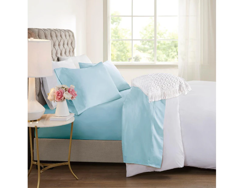 Aqua Color Original 2000TC Cooling Bamboo Sheet Set