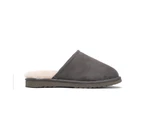 Super UGG Australia - Men's Classic Scuff - EVA sole - 100% Australian Sheepskin Slippers - DARK GREY