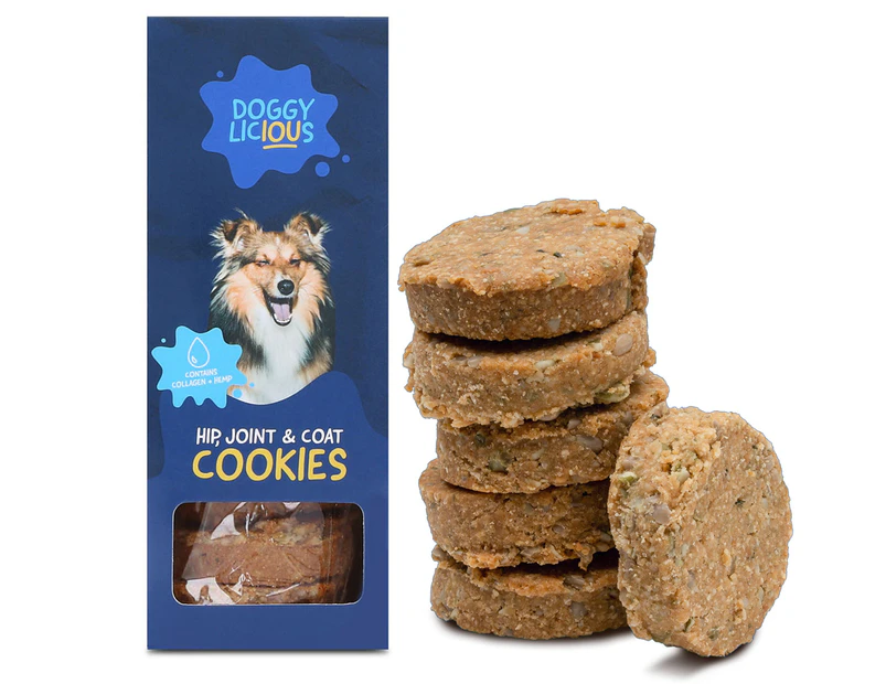 Doggylicious Hip Joint Coat Cookies 180g