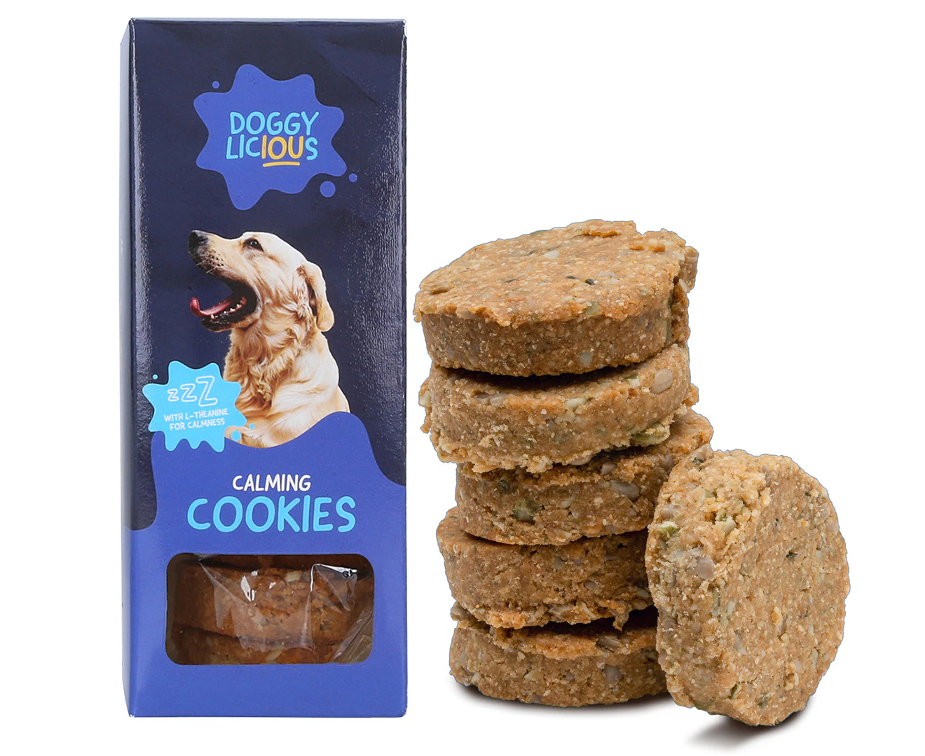 Doggylicious Calming Cookies 180g