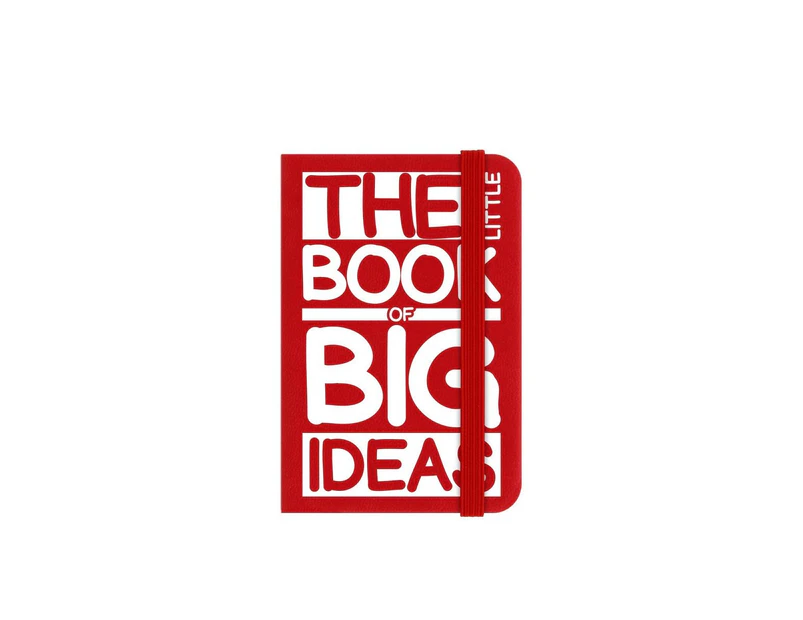 Grindstore Little Book Of Big Ideas Notebook (Red/White) - GR2546