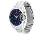 Tommy Hilfiger Silver Steel Men's Multi-function Watch - 1710448