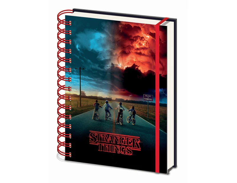 Stranger Things Mind Flayer 3D A5 Wirebound Notebook (Multicoloured) - PM447